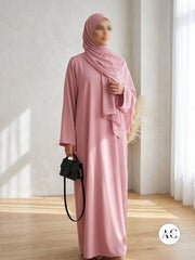 Blushe Abaya with Matching scarf