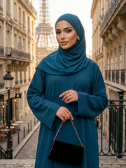Premium Midnight Ocean ( Premium Nida Fabric )