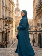 Premium Midnight Ocean ( Premium Nida Fabric )
