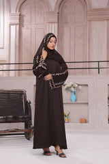 MAJESTIC BROWN ABAYA