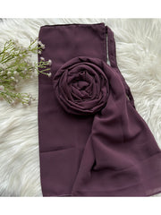 Hijab Naqab Set - Violet