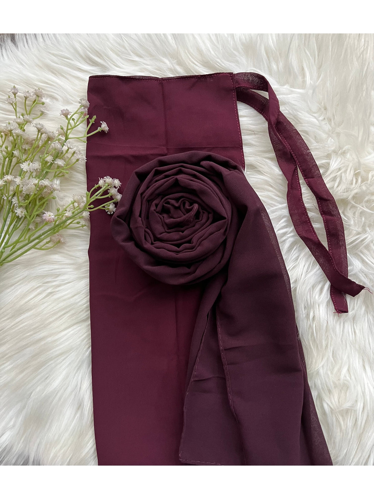 Hijab Naqab Set - Grape