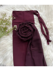 Hijab Naqab Set - Grape