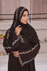 Majestic Brown Abaya