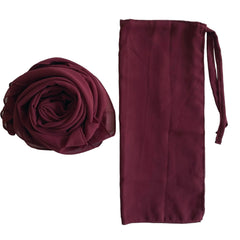 Maroon Hijab & Niqab Set