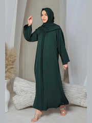 Midnight Green Abaya
