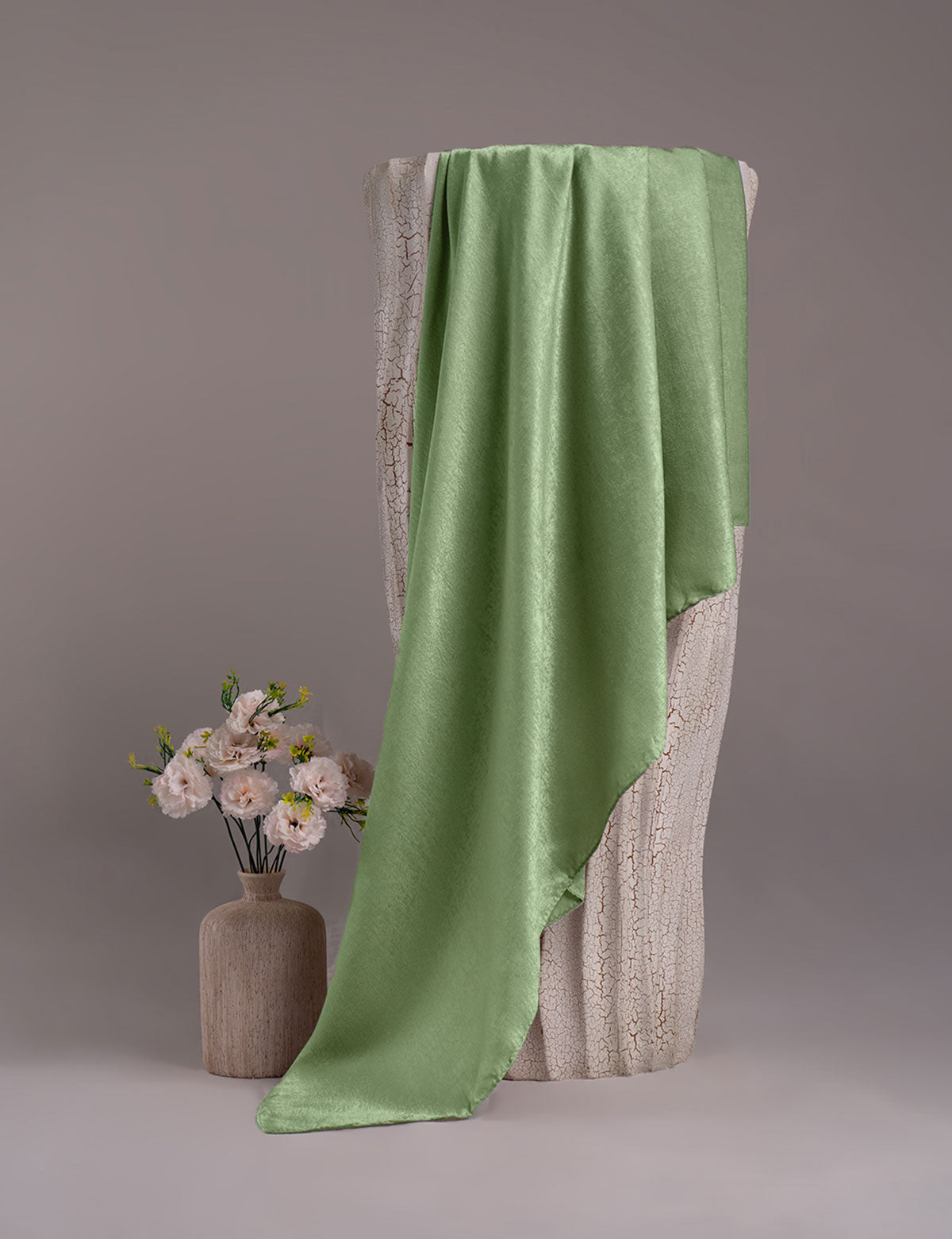 Silky Velvet Hijabs - Fern Green