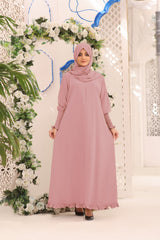 Pink Marwa Abaya