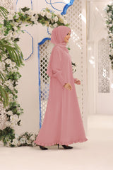 Pink Marwa Abaya