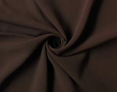 Georgette - Chocolate Brown