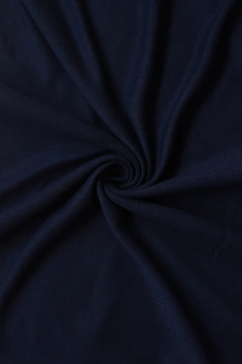 Plain Jersey Navy Blue