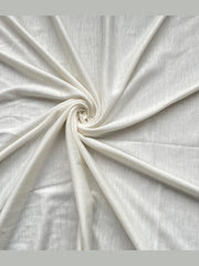 Plain Jersey- Pure White